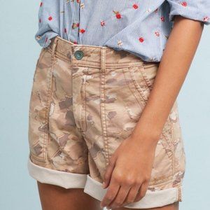Wanderer Camo Print Shorts